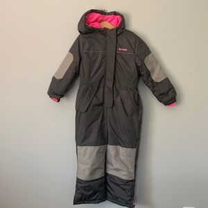 Pink Platinum Baby Toddler Girl One Piece Snowsuit Size 24 Months NWT